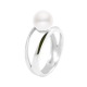 Bague Jonc Ouvert en Argent Massif