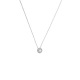 Collier Médaillon Véritables Diamants 0,11 Carats