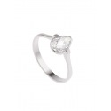 Bague en Argent motif Goutte