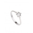 Bague en Argent motif Etoile