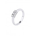 Bague Trilogie Véritable Diamant 0,24 Carats