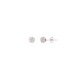 Boucles d'Oreilles Boules & Véritable Crystal