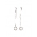 Boucles d'Oreilles Pendantes Motif Rond