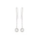 Boucles d'Oreilles Pendantes Motif Rond