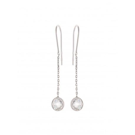 Boucles d'Oreilles Pendantes Motif Rond