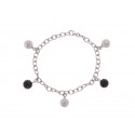 Bracelet CHARM'S Argent & Crystal