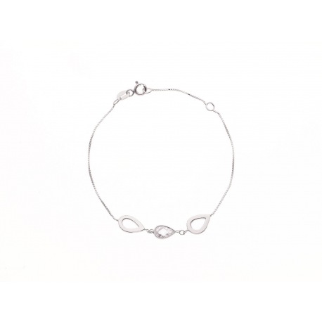 Bracelet Argent & Goutte Argent