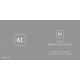 Bague Jonc Ouvert Argent Soliaire Oxydes de Zirconium