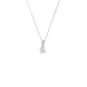 Collier Argent motif Solitaire