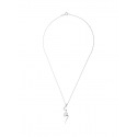 Collier Argent Motif Fantaisie