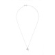 Collier Argent & Pendentif Double Etoiles