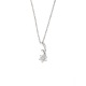 Collier Argent & Pendentif Tourbilllon Etoile