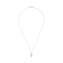 Collier Argent & Pendentif Tête de Mort