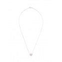 Collier Argent & Boule Véritable Crystal