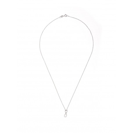 Collier Argent & Pendentif INFINI