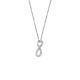 Collier Argent & Pendentif INFINI