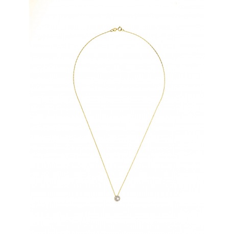 Collier Véritables Diamants 0,05 Carats