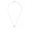 Collier Argent & Motif Circulaire