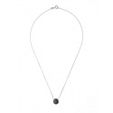 Collier Argent & Motif Circulaire