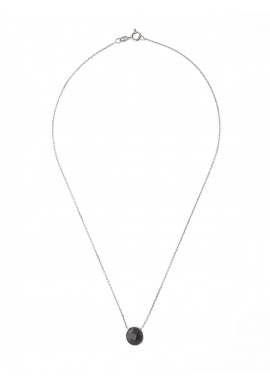 Collier Argent & Motif Circulaire
