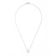 Collier Argent & Circulaire en Topaze