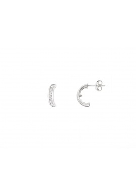 Boucles d'Oreilles Créoles en Argent