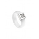 Bague Jonc Carré Prestige Céramique