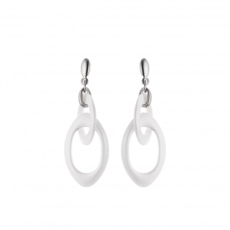 Boucles d'Oreilles Pendantes Céramique