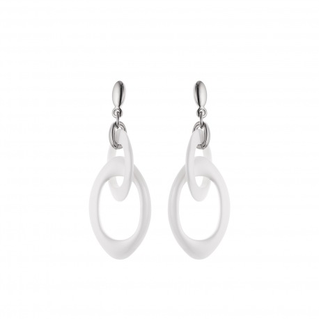 Boucles d'Oreilles Pendantes Céramique