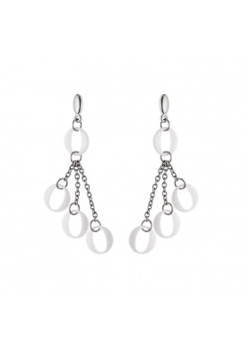 Boucles d'Oreilles Pendantes Céramique