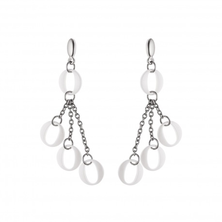 Boucles d'Oreilles Pendantes Céramique