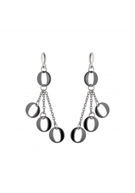 Boucles d'Oreilles Pendantes Céramique