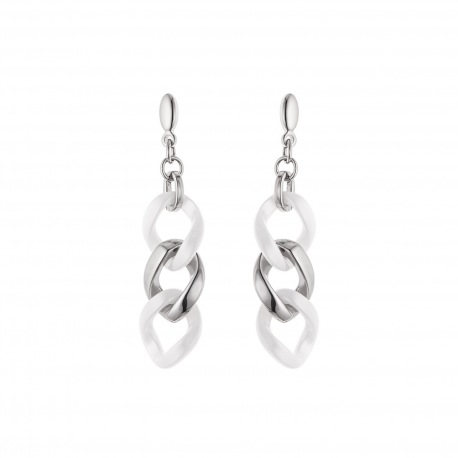 Boucles d'Oreilles Pendantes Céramique