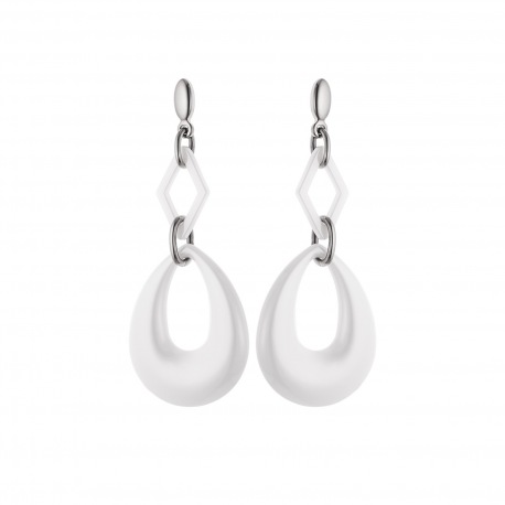 Boucles d'Oreilles Pendantes Céramique