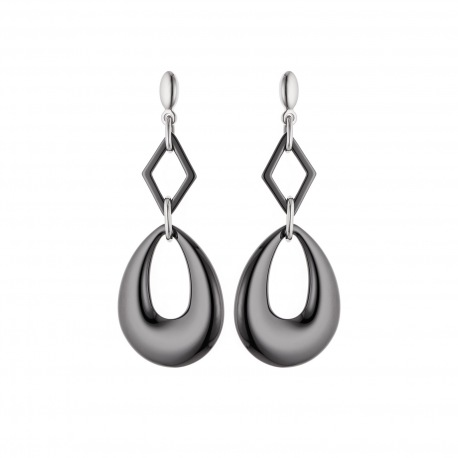 Boucles d'Oreilles Pendantes Céramique
