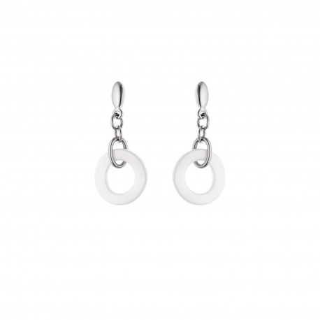 Boucles d'Oreilles Pendantes Céramique