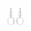 Boucles d'Oreilles Pendantes Céramique