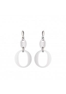 Boucles d'Oreilles Pendantes Céramique