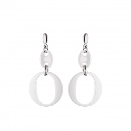 Boucles d'Oreilles Pendantes Céramique