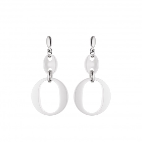 Boucles d'Oreilles Pendantes Céramique