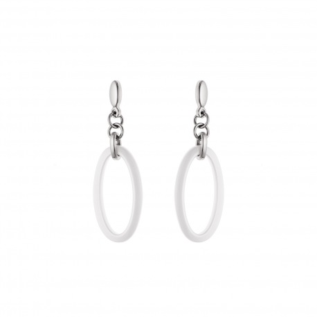 Boucles d'Oreilles Pendantes Céramique
