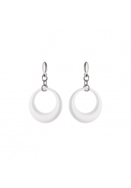 Boucles d'Oreilles Pendantes Céramique