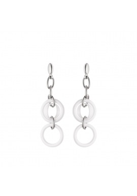 Boucles d'Oreilles Pendantes Céramique