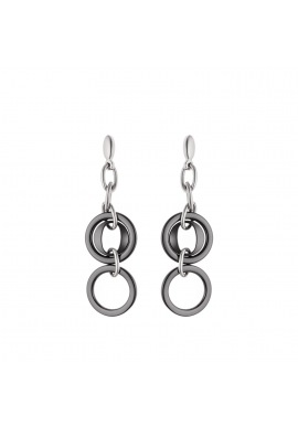 Boucles d'Oreilles Pendantes Céramique