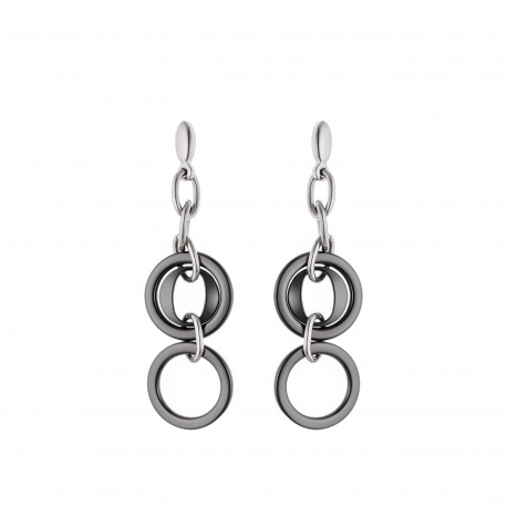 Boucles d'Oreilles Pendantes Céramique