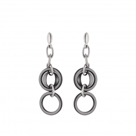 Boucles d'Oreilles Pendantes Céramique