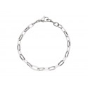 Bracelet Maille Forçat Anneau Céramique