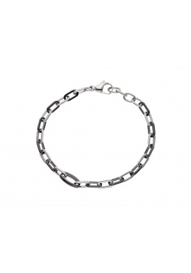 Bracelet Maille Forçat Anneau Céramique