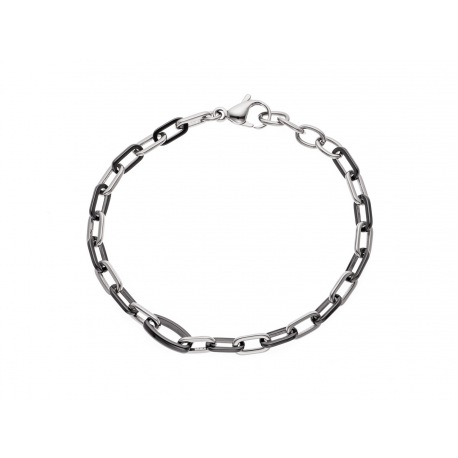 Bracelet Maille Forçat Anneau Céramique