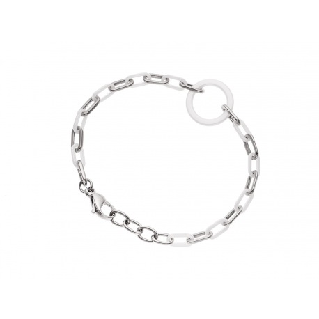 Bracelet Maille Forçat Anneau Céramique